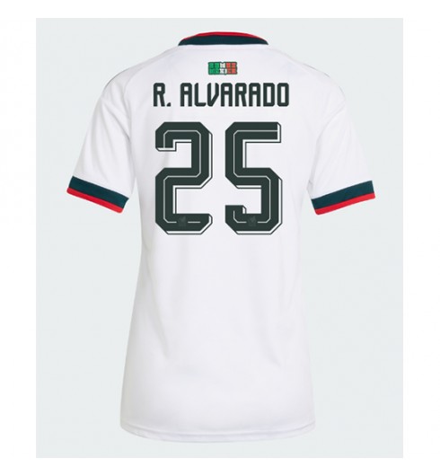 Mexiko Roberto Alvarado #25 Venkovní Dres pro Dámské MS 2026 Krátký Rukáv Mexiko Roberto Alvarado #25 Venkovní Dres pro Dámské MS 2026 Krátký Rukáv